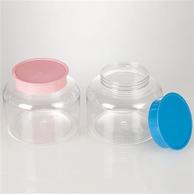 Aangepaste ovale doorzichtige container